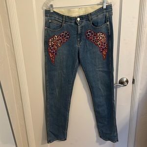 Stella McCartney Women’s Appliquéd Jeans-Size 33